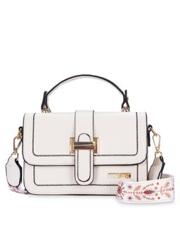 LUVOKSI - Trendy Sling Bag Casual White (M)