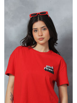 Alaya by Stage3 - Red Graphic Tee