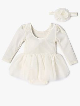 GAP - Girls Fit and Flare Dress with Head Band (Set of 2)