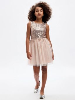 GAP - Girls Pink Embellished Party Dress