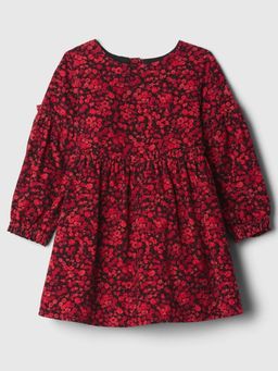 GAP - Girls Floral Print Fit and Flare Dress
