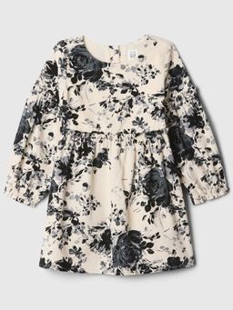 GAP - Girls Floral Print Fit and Flare Dress