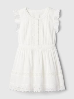 GAP - Girls White Cinched Waist Dress