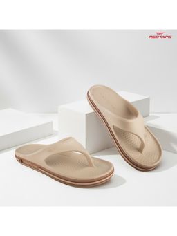 Red Tape - Men Beige Eva Comfort Flip Flops