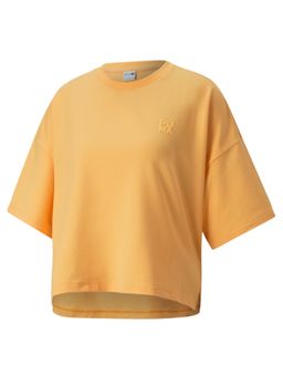 Puma - Infuse Relaxed Women Yellow T-shirts
