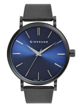 Giordano - Men Analog Metal Strap 3 Hands Mechanism Wrist Watch - Navy Blue (GZ-50108-33) (M)