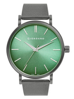 Giordano - Men Analog Metal Strap 3 Hands Mechanism Wrist Watch - Green (GZ-50108-44) (M)
