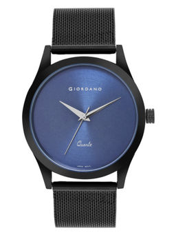 Giordano - Men Analog Metal Strap 3 Hands Mechanism Wrist Watch - Blue (GZ-50111-44) (M)