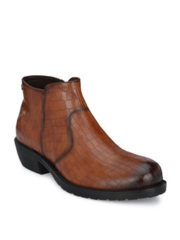 Delize - Solid Tan Casual Boots