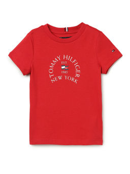 Tommy Hilfiger - Boys Red Colour T-Shirt