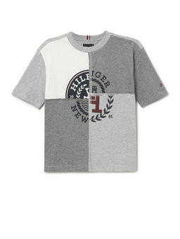 Tommy Hilfiger - Boys Grey Colour T-Shirt