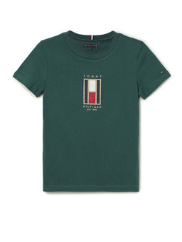 Tommy Hilfiger - Boys Green Colour T-Shirt