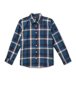 Tommy Hilfiger - Boys Blue Checks Shirt
