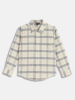 Tommy Hilfiger - Boys Beige Colour Shirt