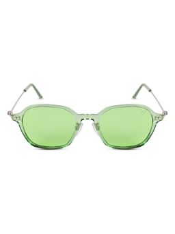 Voyage - Green Oval Sunglasses for Men & Women - 86573Mg3892 (55)
