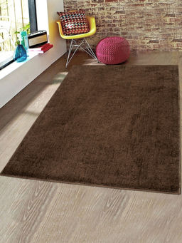 Saral Home - Brown Neo Shaggy Polyester -120X180 cm