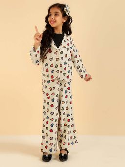 Bugandbees - Girls Printed Co-Ord Set
