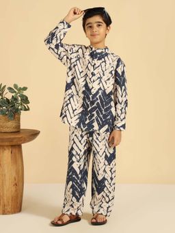 Bugandbees - Blue Tie & Dye Co-Ord Set