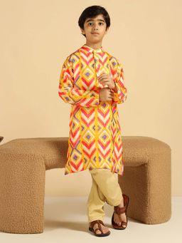 Bugandbees - Boys Printed Kurta