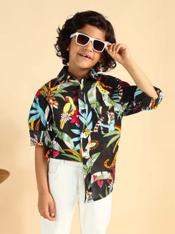 Bugandbees - Nature Inspired Printed Casual Shirt For Boys