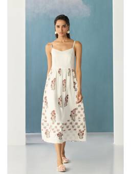 Ancestry - White Floral Grace Dress