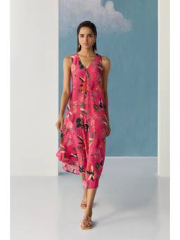 Ancestry - Pink Tropical Island Dress