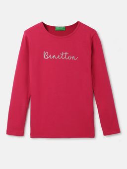 United Colors of Benetton - Regular Fit Round Neck Printed Pattern T-Shirt