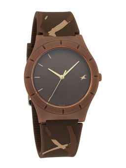 Fastrack - 68021PP01W-Dark Brown Dial Analog Watch For Women
