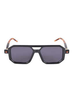 Voyage - Black Wayfarer Sunglass for Men & Women (86582MG3646)