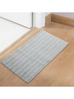 SPACES - Drylon Bath Mats Large Anti Skid Stain Resistant Fade Resistant (Solid 50Cmx80Cm)