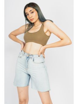 FREAKINS - Unisex Light Blue Bermuda Shorts