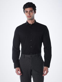 Jack & Jones - Men Slim Fit Black Shirt