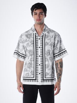 Jack & Jones - Men Oversized Fit White Shirt