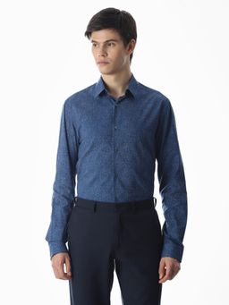 Jack & Jones - Men Slim Fit Blue Shirt