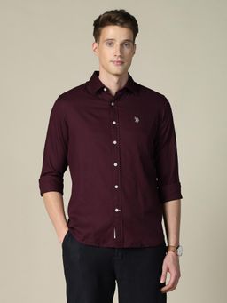 U.S. POLO ASSN. - Men's TailoWine Fit Dobby Shirt