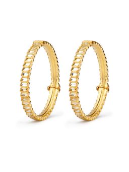 VIVINIA By Vidhi Mehra - Gold Plated Kundan Polki Womens Bangles