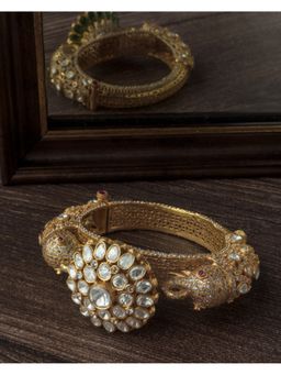VIVINIA By Vidhi Mehra - Gold Plated Kundan Polki Womens Kada