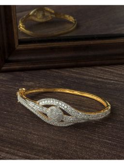 VIVINIA By Vidhi Mehra - Gold Plated Zircon Womens Kada