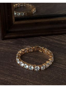 VIVINIA By Vidhi Mehra - Gold Plated Synthetic Stone Womens Bracelet