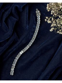 VIVINIA By Vidhi Mehra - Silver Plated Womens Diamond Bracelet