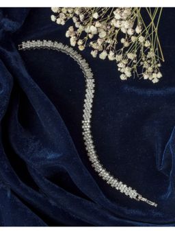 VIVINIA By Vidhi Mehra - Silver Plated Womens Diamond Bracelet