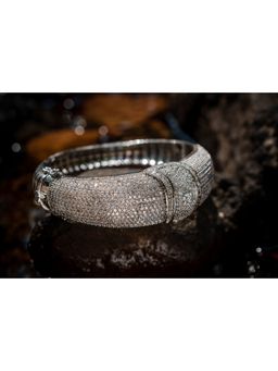 VIVINIA By Vidhi Mehra - Silver Plated Womens Kada