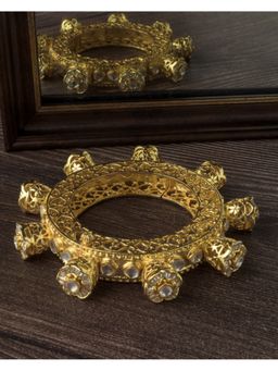 VIVINIA By Vidhi Mehra - Gold Plated Polki Womens Kada