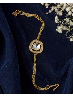 VIVINIA By Vidhi Mehra - Gold Plated Womens Zircon Bracelet