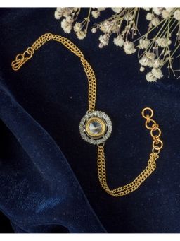 VIVINIA By Vidhi Mehra - Gold Plated Womens Zircon Bracelet