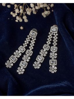 VIVINIA By Vidhi Mehra - Silver Plated Womens Drop Earrings