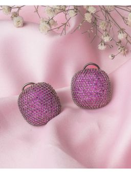 VIVINIA By Vidhi Mehra - Pink Womens Stud Earrings