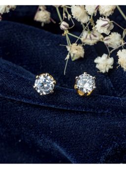 VIVINIA By Vidhi Mehra - Gold Plated Womens Stud Earrings