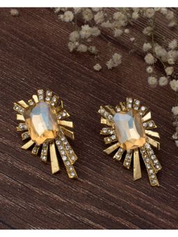 VIVINIA By Vidhi Mehra - Florence Gold Plated Womens Stud Earrings