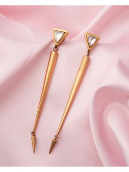 VIVINIA By Vidhi Mehra - Florence Gold Plated Womens Drop Earrings